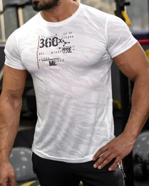 تصویر تیشرت ورزشی مردانه کد 1007000 - مدل رانینگ 360