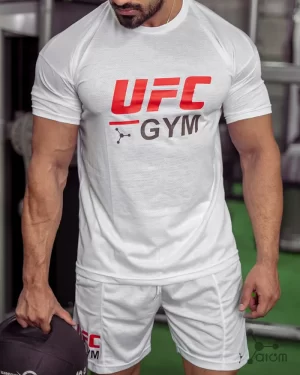 تصویر ست تیشرت شلوارک ورزشی مردانه کد 1006501 – مدل UFC