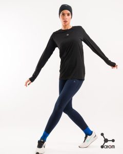 تصویر تیشرت آستین بلند زنانه کد TSW0302 - مدل مارکو اتم