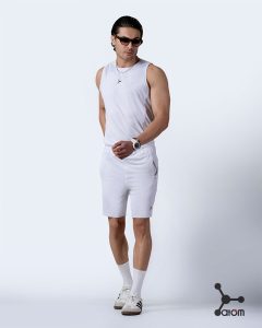 ست رکابی و شلوارک مردانه کد SEM1000 - مدل زینو اتم